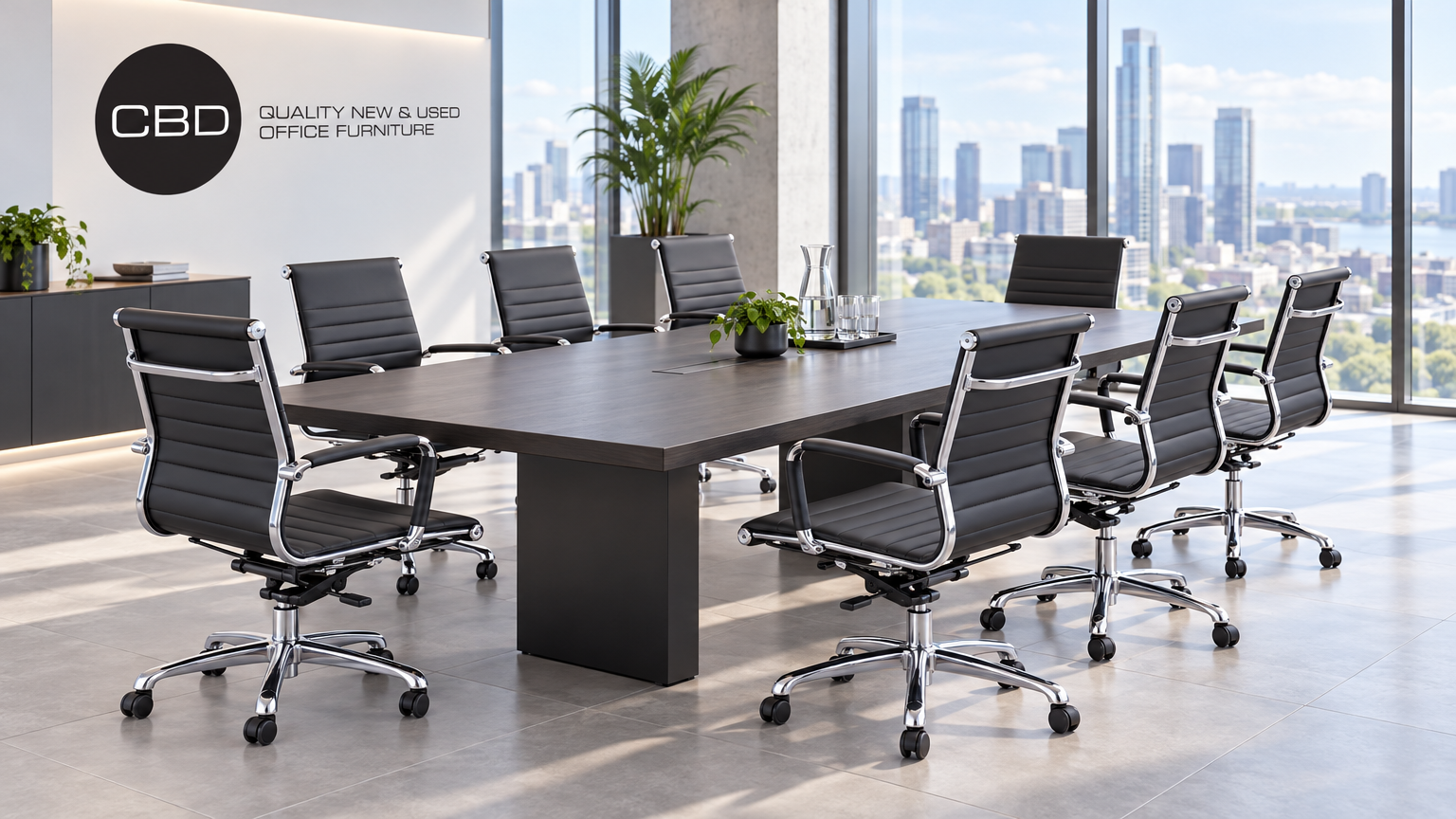 Graphite Meeting Chair photo 2