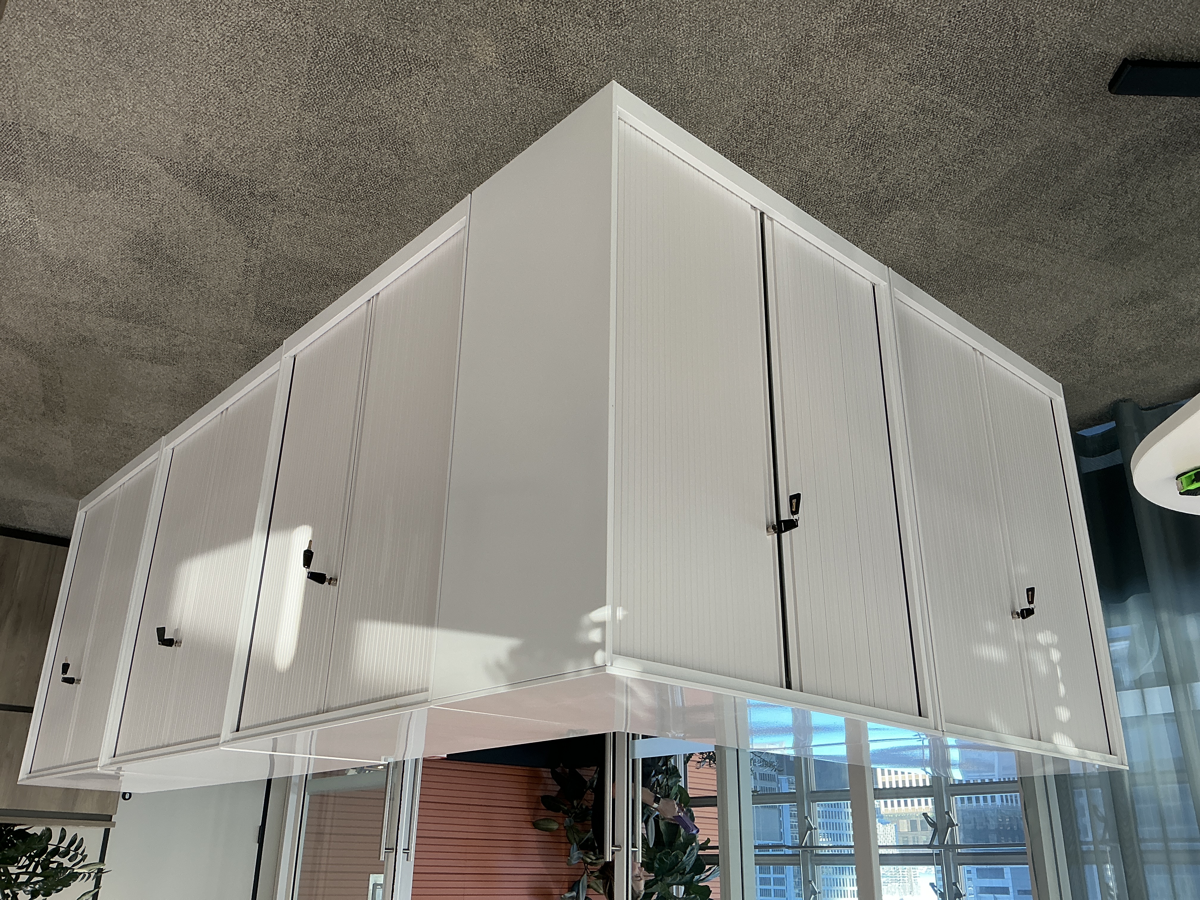Used 1m Tambour Cabinets