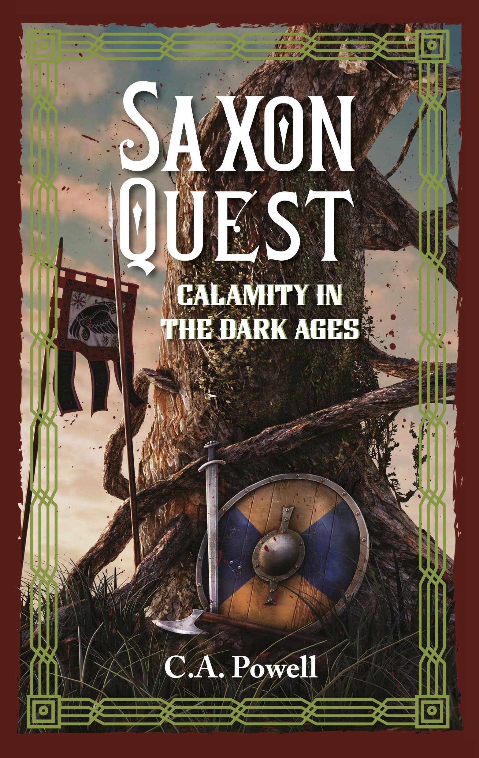 Cover of Saxon Quest by C. A. Powell