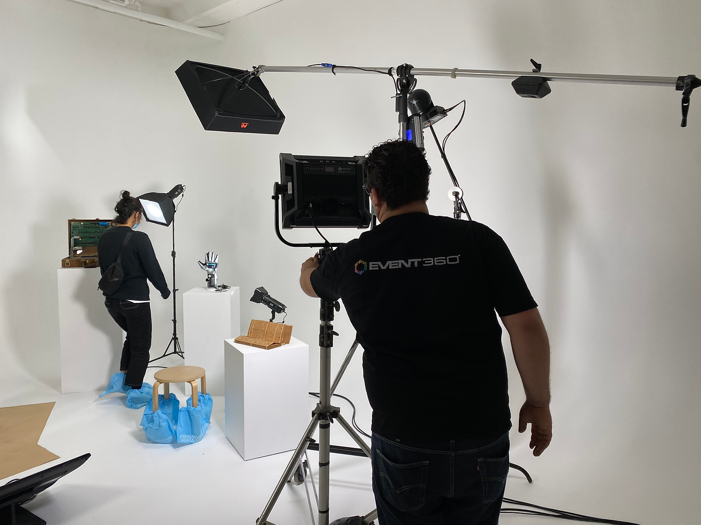 Live stream studio production