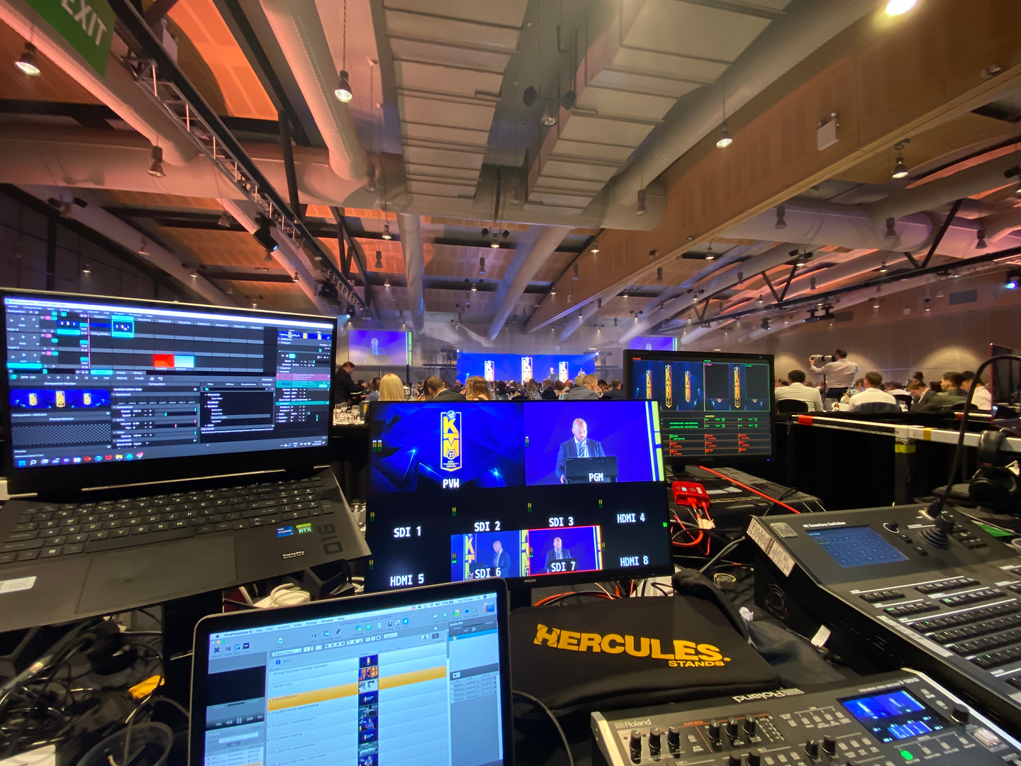Event streaming and technical support